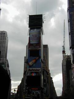 Times Square looking south<br>Location: <a href="https://www.google.com/maps/search/?api=1&query=40.757,-73.98628" target="_new">New York City Tour, 7th Ave</a>